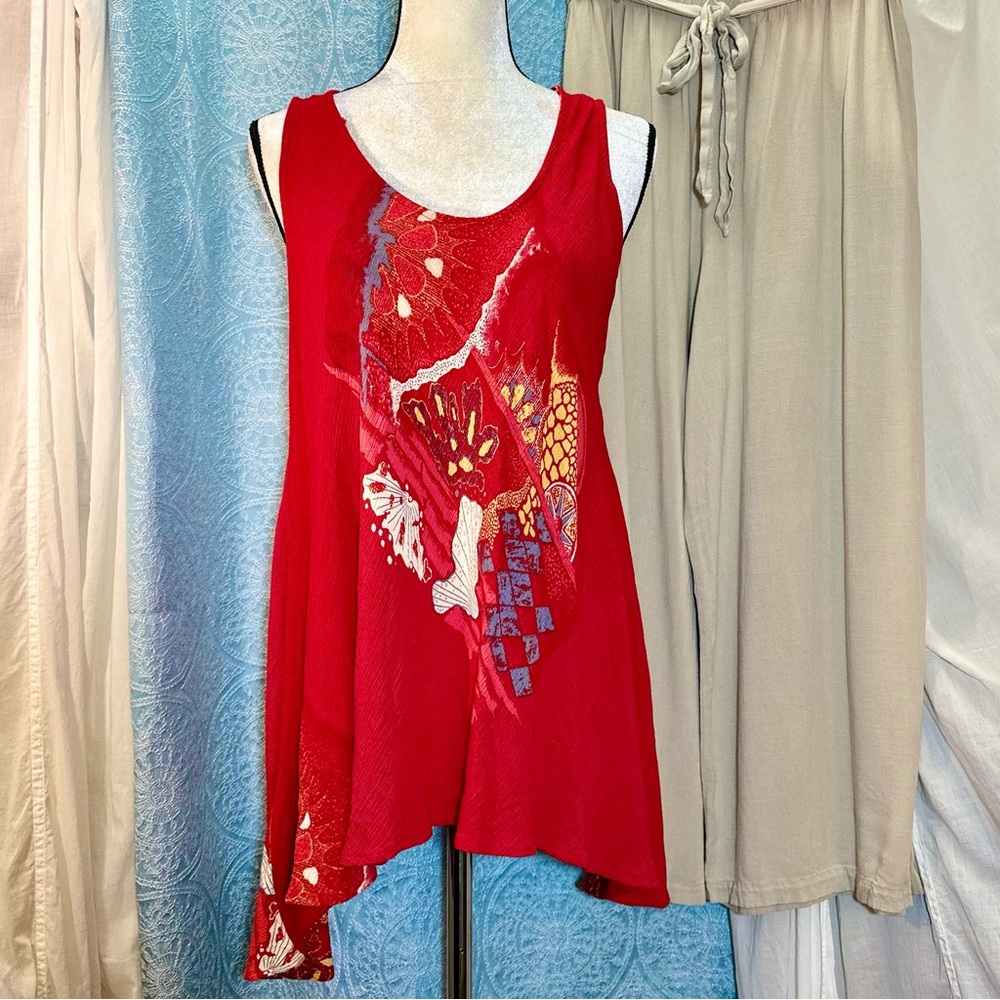 🌟 Dex Nyong Collection Hankerchief Hem Swing Top